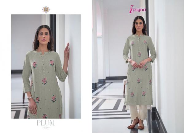 Psyna Plum Vol 2 Rayon Fancy Designer Kurti Collection